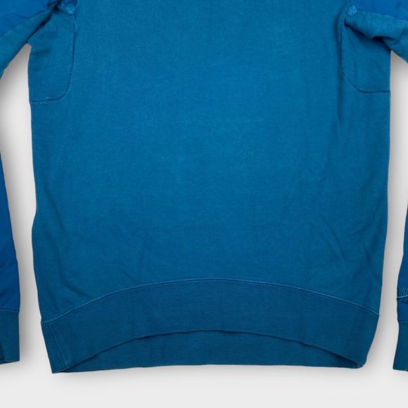 Nike SB Womens S Blue Long Sleeve Pullover Crewneck Sweatshirt With Thumb Holes - Picture 4 of 12